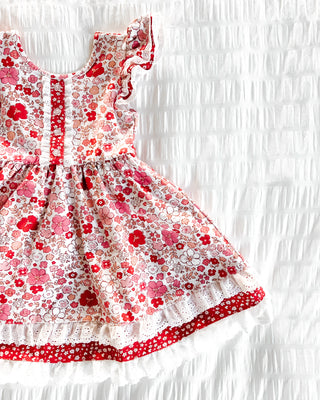 Twirl Dress | Garden of Love - Eliza Cate and Co