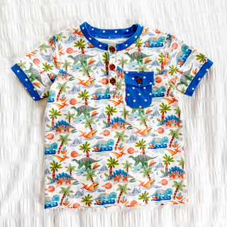 Pocket Tee | Dino-mite - Eliza Cate and Co