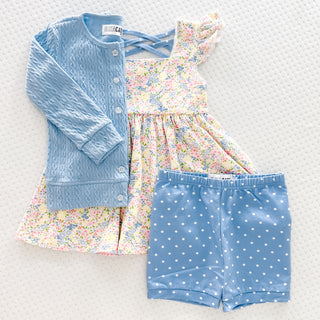 Little Bloomers + Shorts | Dotty Sky *PREORDER* - Eliza Cate and Co