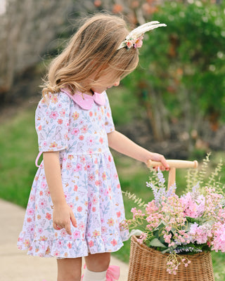 Vintage Twirl Dress | Spring Meadow - Eliza Cate and Co