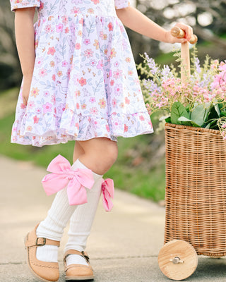 Vintage Twirl Dress | Spring Meadow - Eliza Cate and Co