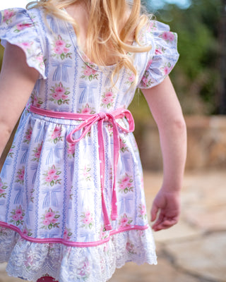 Twirl Tunic 2 Piece Set | Bows + Blooms *PREORDER* - Eliza Cate and Co