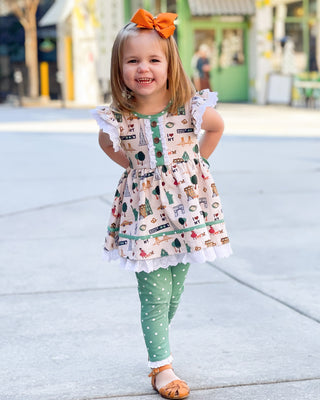 Twirl Tunic 3 Piece Set | Big Apple *PREORDER* - Eliza Cate and Co