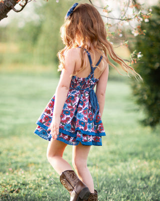 Twirl Tunic Set | Starry Blooms *PREORDER* - Eliza Cate and Co