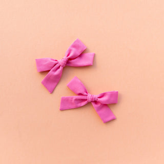 Flamingo | Hand-tied Bow - Eliza Cate and Co