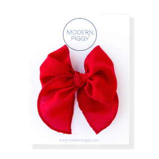 Red | Petite Party Bow