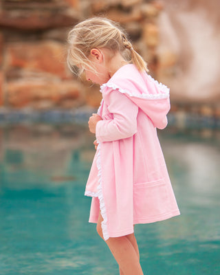 Terry Towel Cover Up | Peony Pink - Eliza Cate and Co