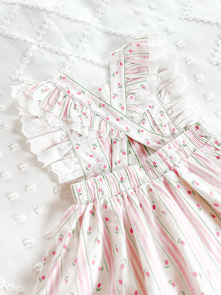 Pinafore Twirl Dress | Rosebud - Eliza Cate and Co
