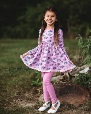Tunic Set | Lilac Blossoms - Eliza Cate and Co